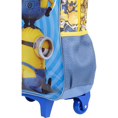 Mochila Infantil Minions em Poliéster G Sestini - PT 1 UN