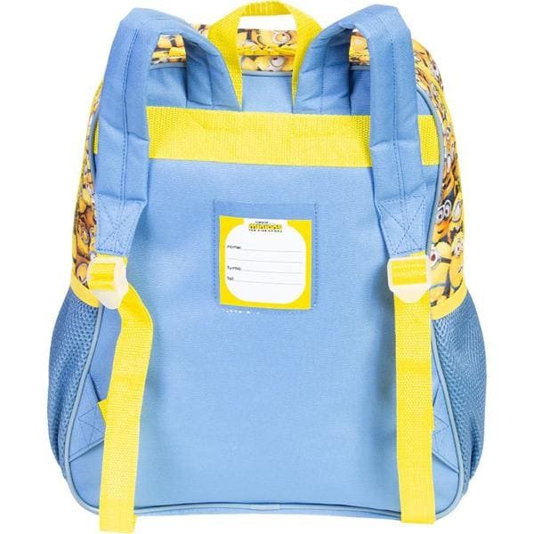 Mochila Infantil Minions em Poliéster G Sestini - PT 1 UN