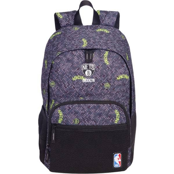 Mochila NBA Brooklyn Nets em Nylon Sestini - PT 1 UN