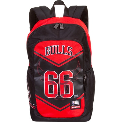 Mochila NBA Chicago Bulls em Nylon Sestini - PT 1 UN