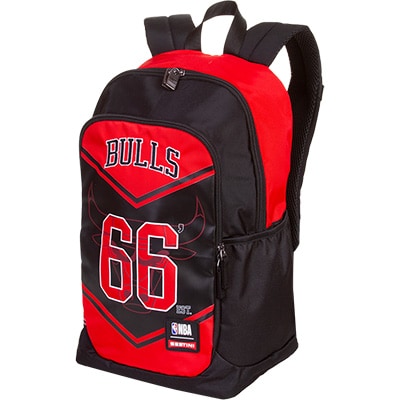 Mochila NBA Chicago Bulls em Nylon Sestini - PT 1 UN