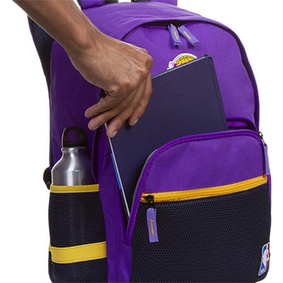 Mochila NBA Los Angeles Lakers em Nylon Sestini - PT 1 UN