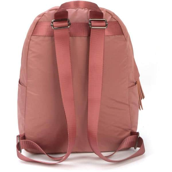 Mochila Nylon, Rosê, BU78710, Luxcel - PT 1 UN