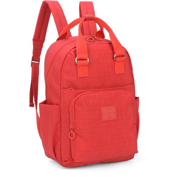 Mochila Crinkle, Vermelho, BU78725, Luxcel - PT 1 UN