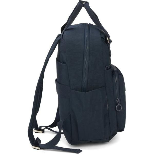 Mochila Crinkle, Azul escuro, BU78725, Luxcel - PT 1 UN