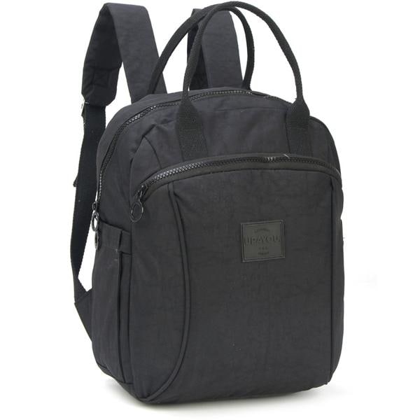 Mochila Crinkle, Preto, BU78732, Luxcel - PT 1 UN