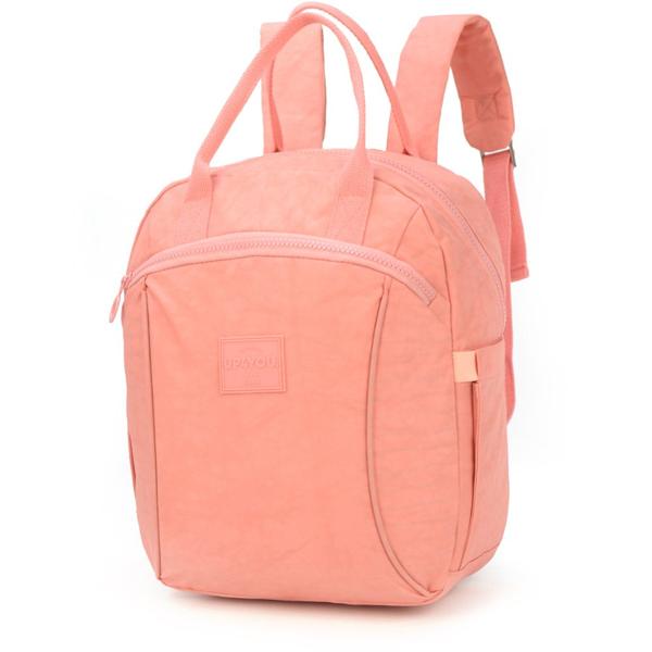 Mochila Crinkle, Rosê, BU78732, Luxcel - PT 1 UN