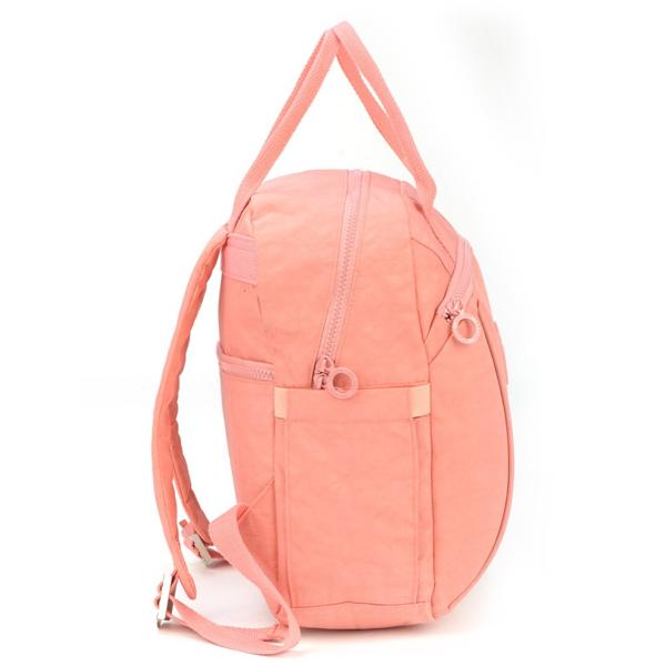 Mochila Crinkle, Rosê, BU78732, Luxcel - PT 1 UN