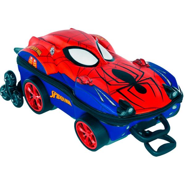 Mochila Escolar Infantil de Rodinhas Marvel Homem Aranha em EVA Maxtoy - PT 1 UN