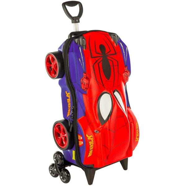 Mochila Escolar Infantil de Rodinhas Homem Aranha Spiderman Marvel Spiderman Marvel em EVA Maxtoy - PT 1 UN