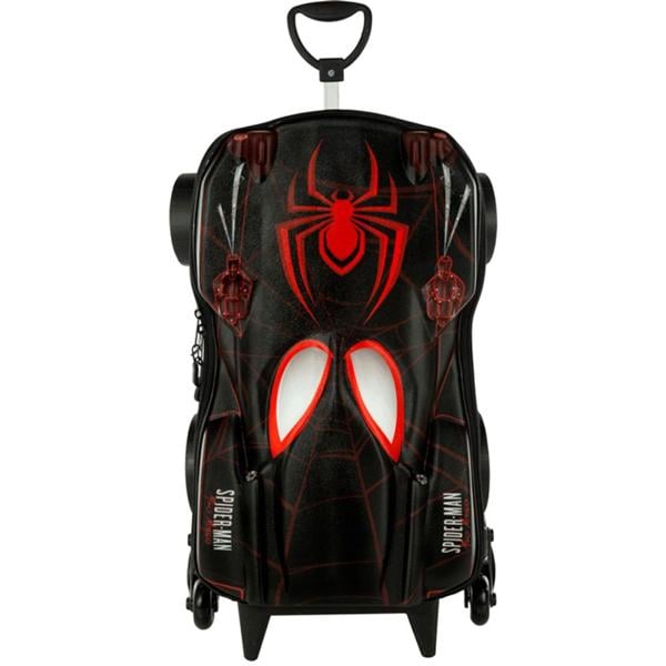 Mochila Escolar Infantil de Rodinhas Marvel Homem Aranha em EVA Maxtoy - PT 1 UN