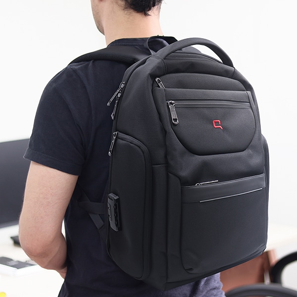 Mochila para notebook até 18", em poliéster, Preta, CQ-200 loc, Compaq - PT 1 UN