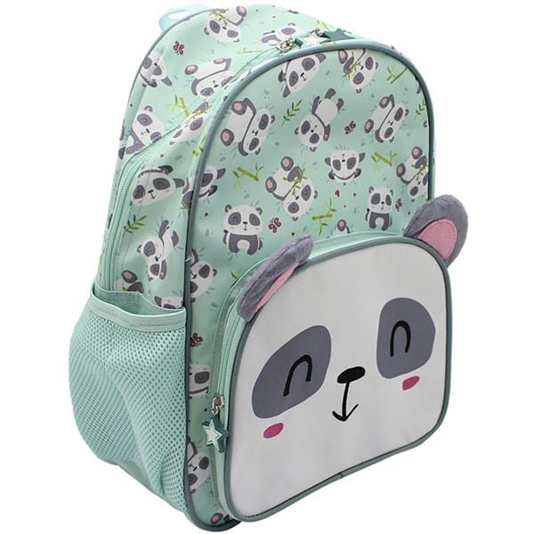 Mochila escolar infantil, Panda 14" BPK Happy-time - PT 1 UN