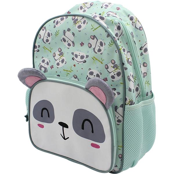 Mochila escolar infantil, Panda 14" BPK Happy-time - PT 1 UN