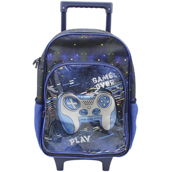 Mochila Escolar Infantil de Rodinhas Gamer 16" Happy-time - PT 1 UN