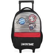 Mochila Escolar Infantil de Rodinhas Nasa Happy-time - PT 1 UN