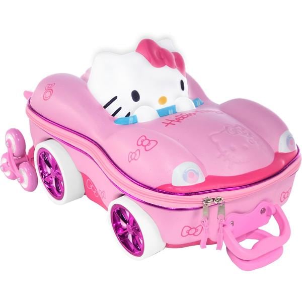 Mochila Escolar Infantil de Rodinhas Hello Kitty em EVA Maxtoy - PT 1 UN