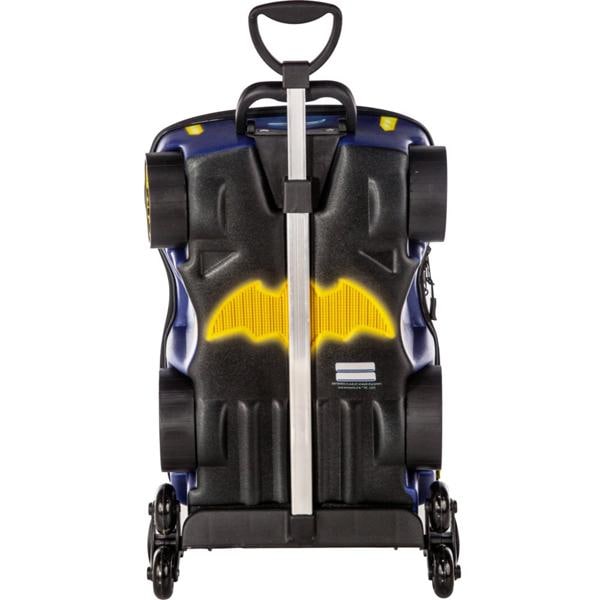 Mochila Escolar Infantil de Rodinhas DC Batwheels em EVA Maxtoy - PT 1 UN