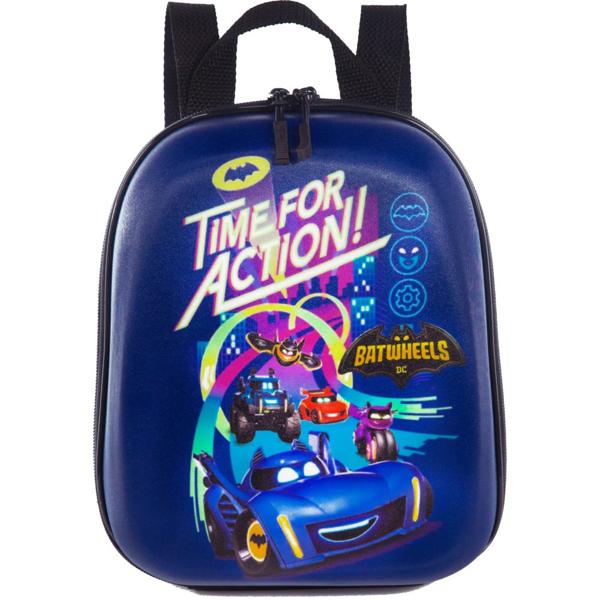 Mochila Infantil DC Batwheels em EVA Maxtoy - PT 1 UN