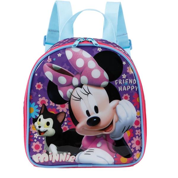 Mochila Infantil Minnie Disney em Poliéster Xeryus - PT 1 UN