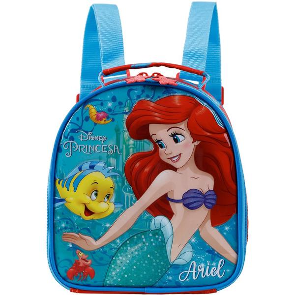 Lancheira Infantil Disney Princesas Ariel Xeryus - PT 1 UN