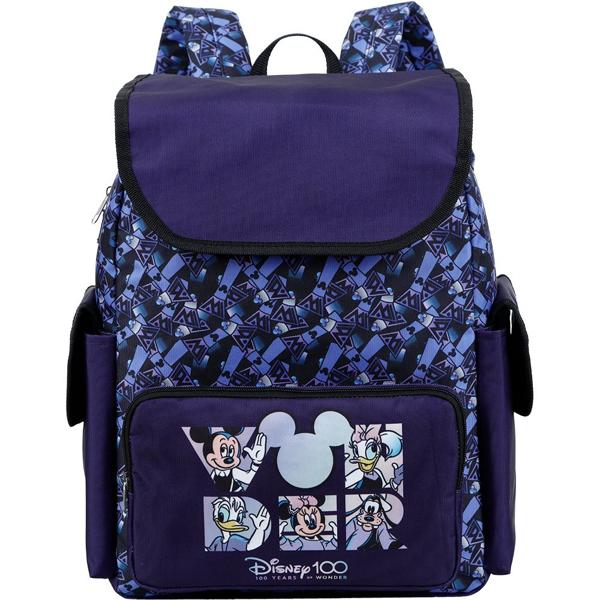 Mochila Infantil Disney 100 anos em Poliéster Xeryus - PT 1 UN