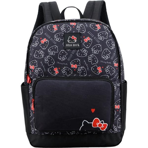 Mochila Escolar Infantil Hello Kitty em Poliéster Xeryus - PT 1 UN