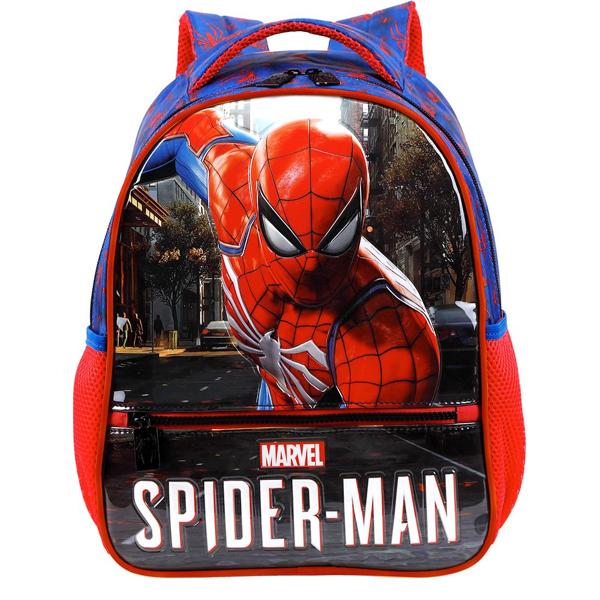 Mochila infantil Homem Aranha Spiderman Marvel em Poliéster 16" Xeryus - PT 1 UN