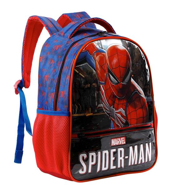 Mochila infantil Homem Aranha Spiderman Marvel em Poliéster 16" Xeryus - PT 1 UN