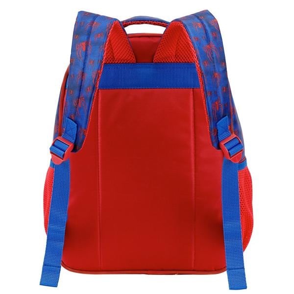 Mochila infantil Homem Aranha Spiderman Marvel em Poliéster 16" Xeryus - PT 1 UN