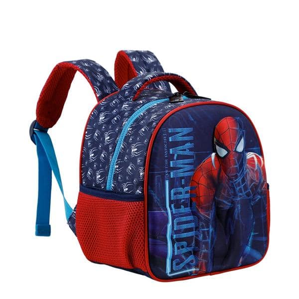 Mochila Escolar Infantil Homem Aranha Spiderman Marvel em Poliéster, Xeryus - PT 1 UN