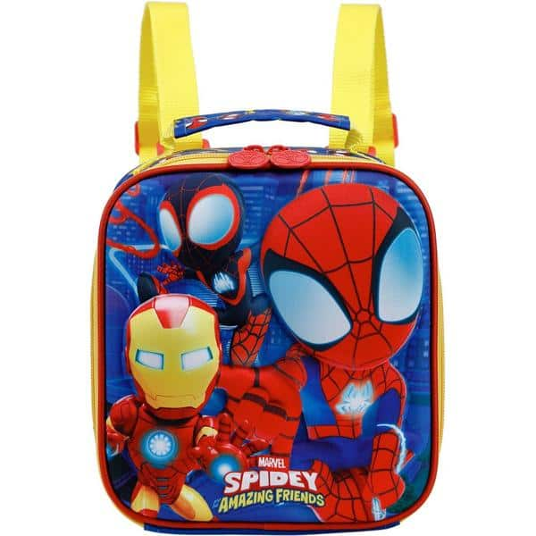 Lancheira Infantil Marvel Spidey e Seus Amigos Xeryus - PT 1 UN