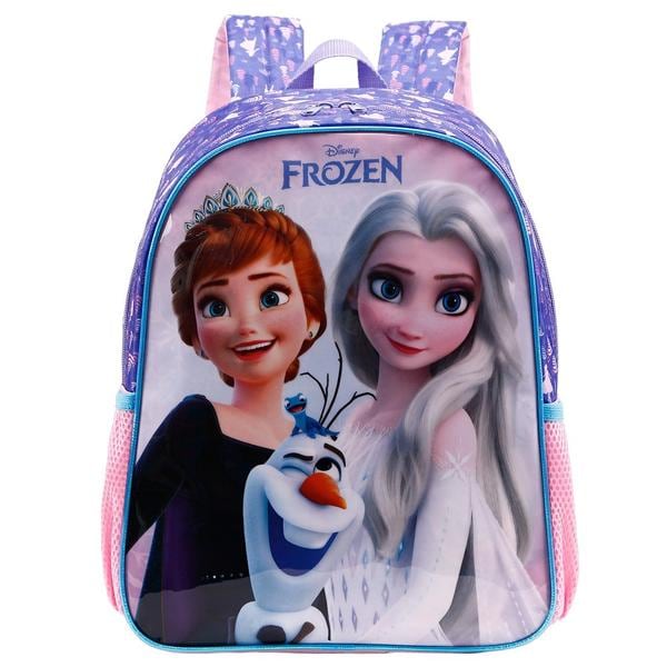 Mochila Infantil Disney Frozen em Poliéster 16" Xeryus - PT 1 UN