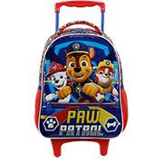 Kit Mochila Escolar Infantil Brancoala Games Rodinhas Tam G