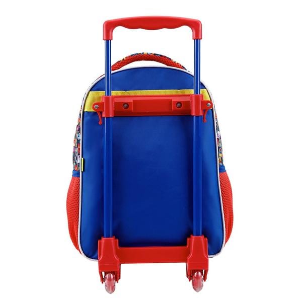 Mochila Escolar Infantil de Rodinhas Patrulha Canina em PVC 16" Xeryus - PT 1 UN