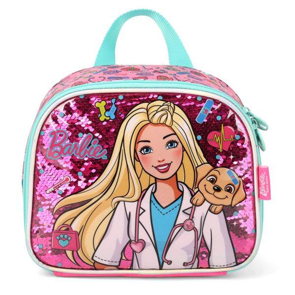 Lancheira Barbie rosa LA39133BB Luxcel PT 1 UN
