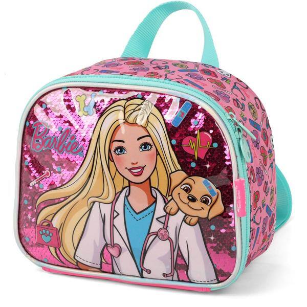 Lancheira Barbie rosa LA39133BB Luxcel PT 1 UN