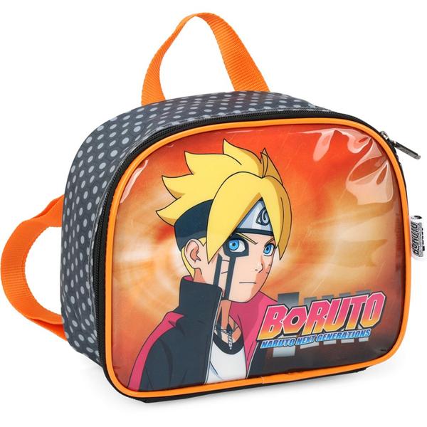 Lancheira Infantil Naruto - Boruto Luxcel - PT 1 UN