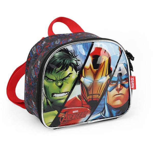 Lancheira Infantil Vingadores Avengers Marvel Luxcel - PT 1 UN