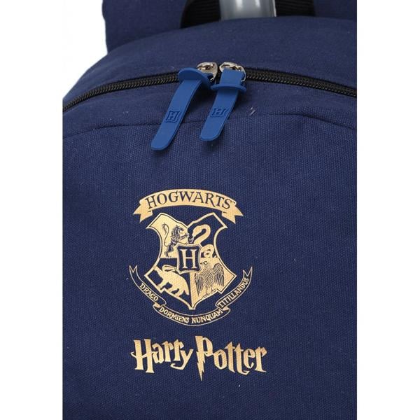 Mochila Escolar com rodas Harry Potter em Poliéster, Luxcel - PT 1 UN