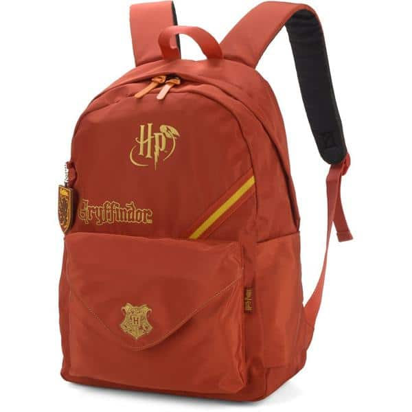 Mochila Harry Potter Grifinória em Poliéster Luxcel - PT 1 UN