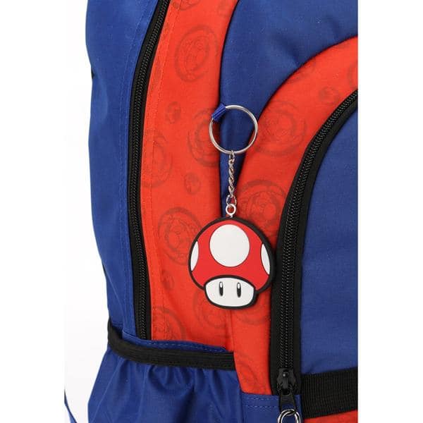 Mochila Escolar Super Mario em Poliéster, Luxcel - PT 1 UN