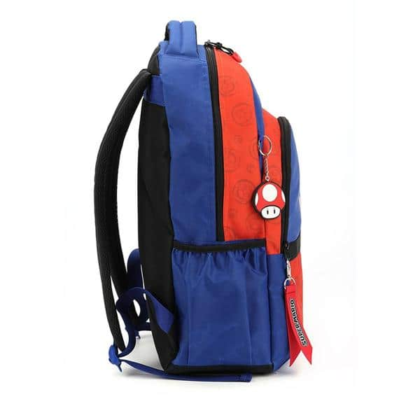 Mochila Escolar Super Mario em Poliéster, Luxcel - PT 1 UN