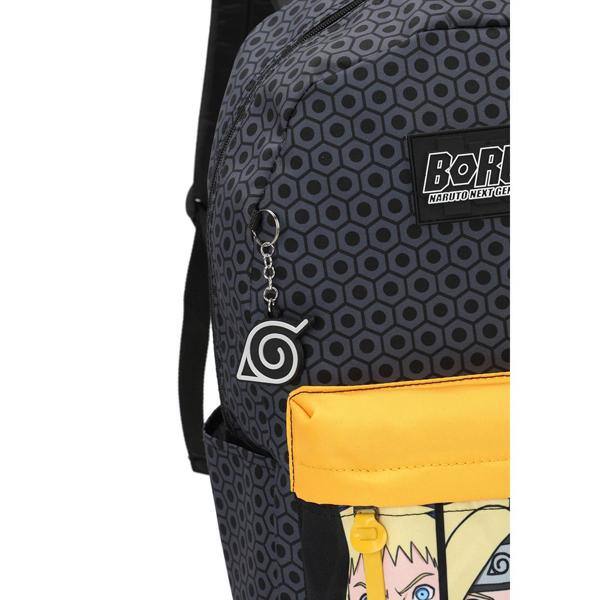 Mochila Naruto - Boruto em Poliéster Luxcel - PT 1 UN