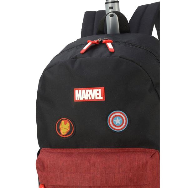 Mochila com rodas Vingadores Avengers Marvel Mochila poli. Luxcel - PT 1 UN