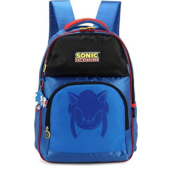 Mochila Escolar Sonic em Poliéster, Luxcel - PT 1 UN