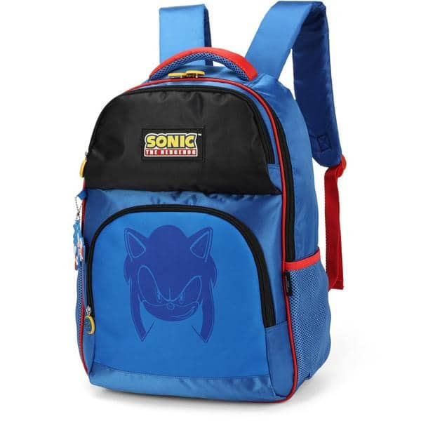 Mochila Escolar Sonic em Poliéster, Luxcel - PT 1 UN