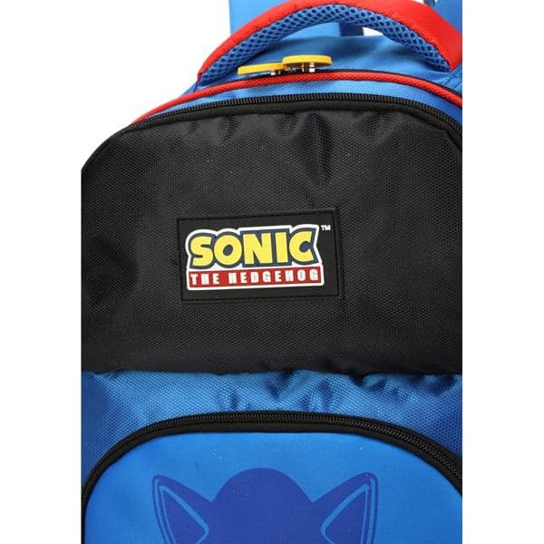 Mochila Escolar Sonic em Poliéster, Luxcel - PT 1 UN