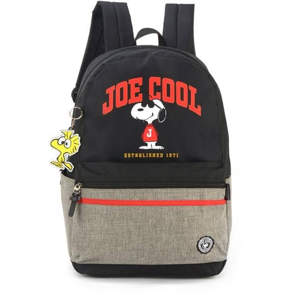 Mochila Snoopy - Peanuts em Poliéster Luxcel - PT 1 UN