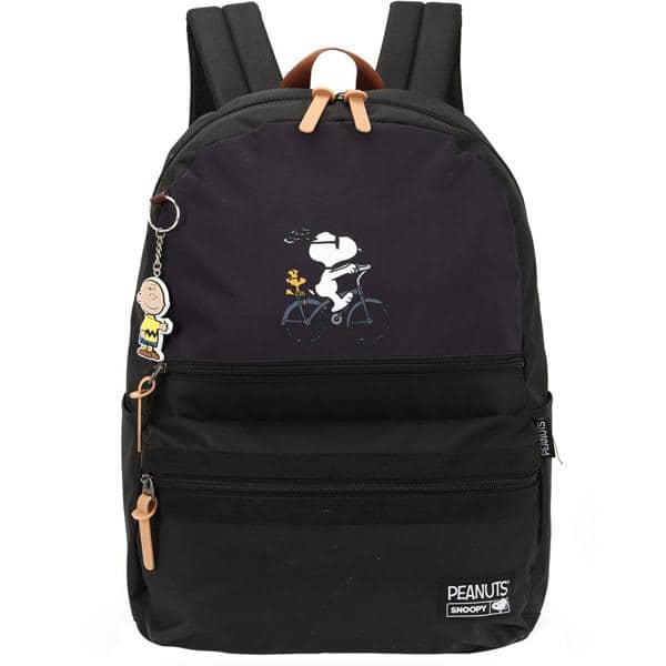 Mochila Snoopy - Peanuts em Poliéster Luxcel - PT 1 UN